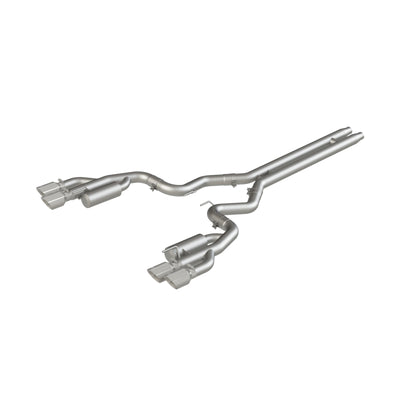 MBRP 18-19 Ford Mustang GT 5.0 3in Cat Back Quad Tip Race Version - AL exhaust system