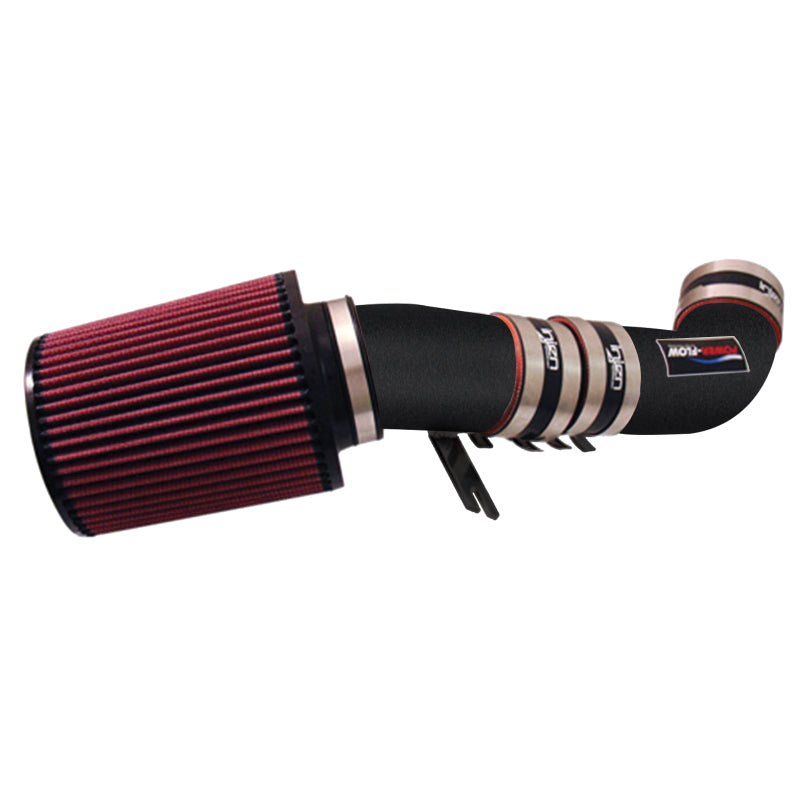 Injen 94-04 S10 Sonoma Jimmy Blazer 4.3L V6 Wrinkle Black Power-Flow Air Intake System - DTX Performance