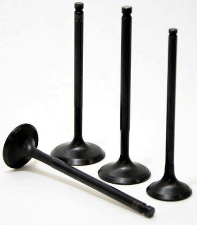 GSC P-D Honda B Series Vtec B16A/B17A/B18C Chrome Polished Exhaust Valve - 29mm Head (+1mm) - SET 8, performance car parts