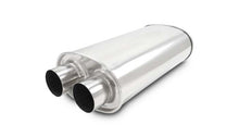Load image into Gallery viewer, Vibrant Universal Streetpower 3in Stainless Steel Dual In-Out Oval Muffler from DTX Performance car parts shop