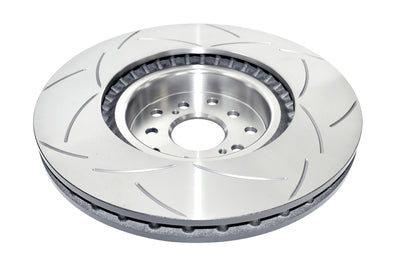 DBA 02-09 Subaru WRX STi 10 Stud Hole Front Slotted Street Series Rotor - performance car parts - DTX Performance