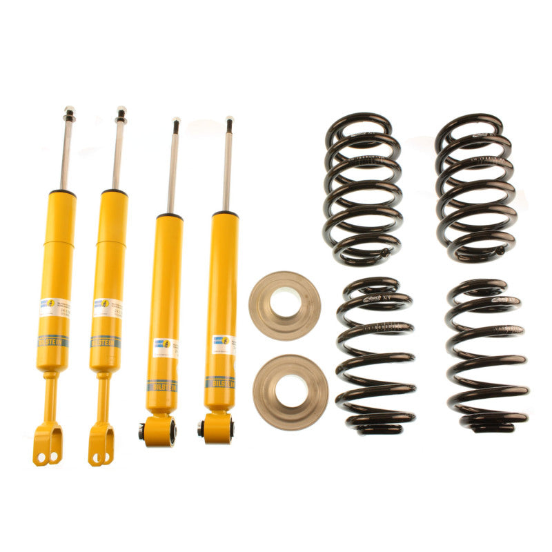 Bilstein B12 2003 Audi A4 Quattro Base Front and Rear Complete Suspension Kit - DTX Performance