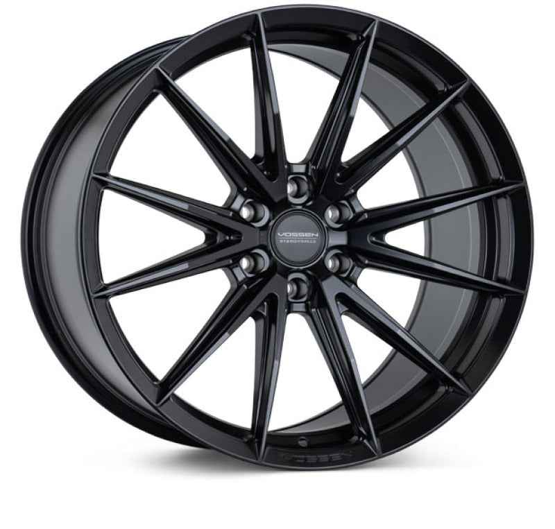 Vossen HFX-2 22x10 / 6x135 / ET-18 / Super Deep Face / 87.1 - Satin Black Wheel