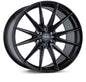 Vossen HFX-2 22x10 / 6x135 / ET-18 / Super Deep Face / 87.1 - Satin Black Wheel