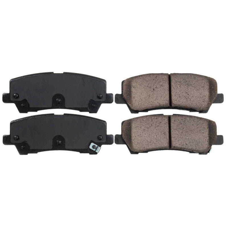 Power Stop 21-22 Ford Mustang Rear Z16 Evo Ceramic Brake Pads - DTX Performance