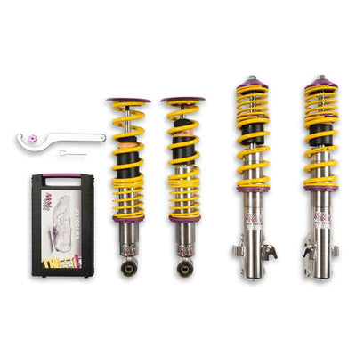 KW Coilover Kit V1 08+ Subaru Impreza WRX suspension system from DTX Performance, ideal for tuning and racing enthusiasts.