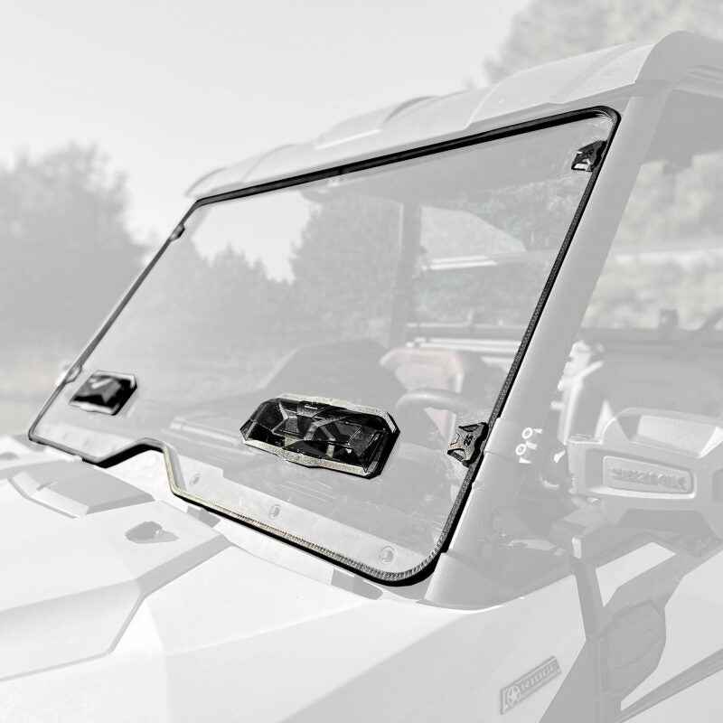 Seizmik 24+Kawasaki Ridge Ranch Tool Less Windshield - UV