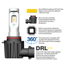 Load image into Gallery viewer, Oracle 9005 - VSeries LED Headlight Bulb Conversion Kit - 6000K with advanced flip-chip LED technology, 360-degree rotation