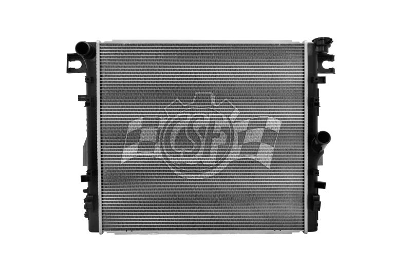 CSF 12-18 Jeep Wrangler 3.6L OEM Plastic Radiator - DTX Performance