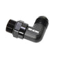 Snow -10 ORB to -10AN 90 Degree Swivel Fitting (Black) for performance car parts - DTX Performance