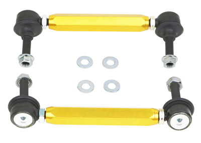 Whiteline Universal Swaybar Link Kit-Heavy Duty Adjustable Ball Joint by DTX Performance for racing suspension and car tuning.