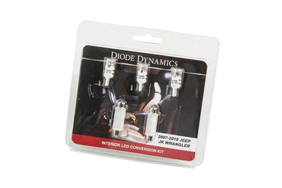 Diode Dynamics Wrangler JK 4dr Interior Kit Stage 2 - Cool - White performance car parts by DTX Performance