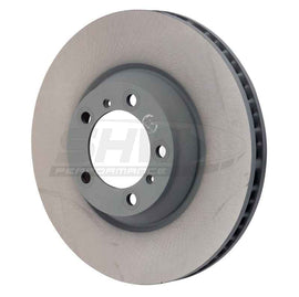 SHW 17-20 Porsche Panamera 4 w/Black Calipers w/o Ceramics Right Front Smooth MB Rotor (971615302) by veteran owned DTX Performance