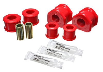 Energy Suspension 11-13 Ford Mustang Red 24mm Rear Sway Bar Bushings - high performance auto parts available at DTX Performance