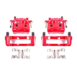 Power Stop 16-17 Subaru Crosstrek Front Red Calipers w/Brackets - Pair, performance car parts, high performance brakes by DTX Performance