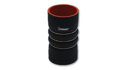 Vibrant 4 Ply Aramid Hump Hose w/3 SS Rings