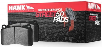 Hawk 19+ Corvette C8 Street 5.0 Rear Brake Pad for performance car tuning and high performance brakes.