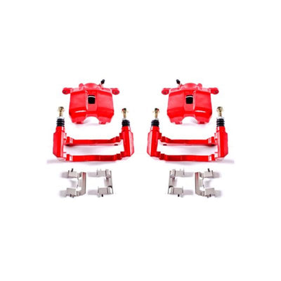 Power Stop 01-03 Acura CL Front Red Calipers w/Brackets - Pair, high performance brakes at DTX Performance, veteran owned performance shop