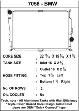 Load image into Gallery viewer, CSF 00-06 BMW M3 (E46) Triple Pass Radiator - DTX Performance