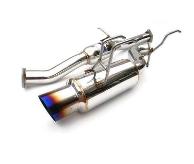 Invidia 88-91 Civic EF9 3DR 60mm Titanium Tip Cat-back Exhaust - Performance car parts, tuning upgrades, DTX Performance