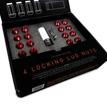 Load image into Gallery viewer, Mishimoto Aluminum Locking Lug Nuts M12x1.5 20pc Set Black, lightweight performance car parts for tuning upgrades