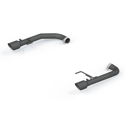 MBRP 2015-2017 Ford Mustang GT 5.0 2-1/2in Axle Back Kit - Black Coated 4in OD Tips Included, performance car parts by DTX Performance