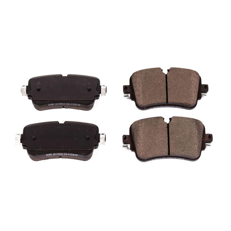 Power Stop 17-19 Audi Q7 Rear Z16 Evolution Ceramic Brake Pads - DTX Performance