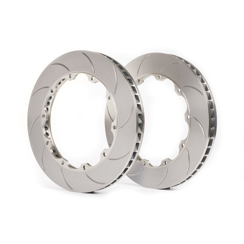 GiroDisc 2006 Audi R8 (Incl CCM) 394mm (w/Spacers) Slotted Front Rings - DTX Performance