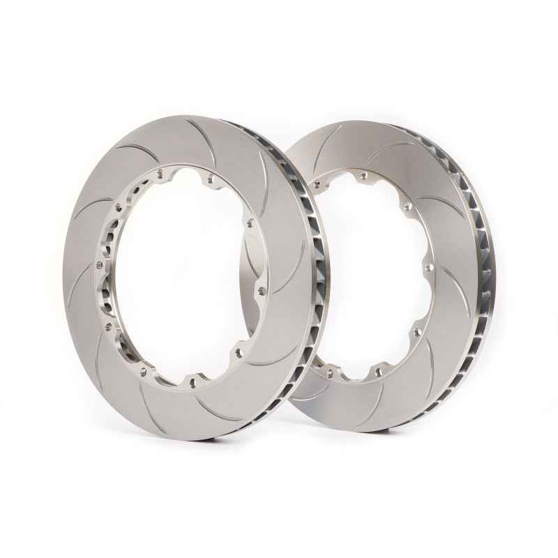 GiroDisc 2015+ Ford Mustang GT Mach 1 (S550 w/Perf Pkg Brembo Front Caliper) Slotted Front Rings