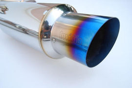 Invidia 00+ Mitsubishi Eclipse N1 Titanium Tip Cat-back Exhaust for performance upgrades at DTX Performance