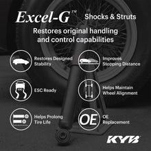 Load image into Gallery viewer, KYB Excel-G shocks for improved stability and control.