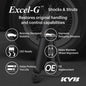 KYB Excel-G shocks for improved stability and control.