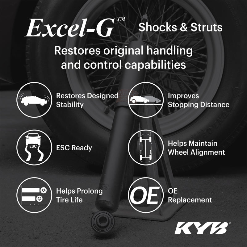 KYB 17-24 Honda CR-V AWD Excel-G Gas Shock - Rear, performance car parts, restores handling, DTX Performance, veteran owned shop