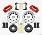 Wilwood Narrow Superlite 4R Front Kit 12.19in Drilled Red 87-89 Jeep YJ