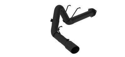 MBRP 17-19 Ford F-250/350/450 6.7L 4in Filter Back Single Tip Black Coated Exhaust in ARMOR BLK style from performance car parts shop