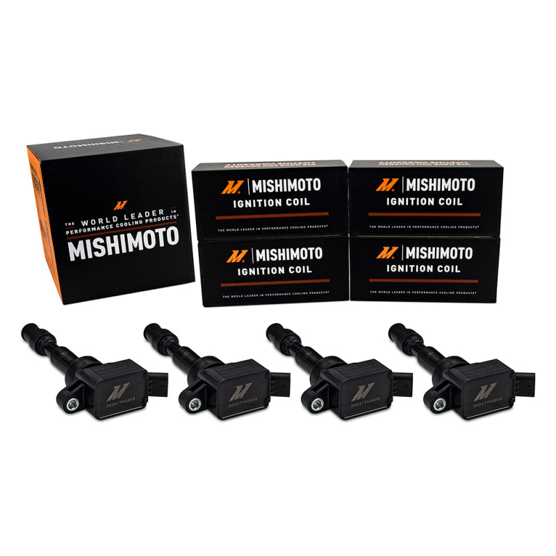 Mishimoto 19- Hyundai Veloster 2.0L N/A Ignition Coil - 4-Pack - DTX Performance