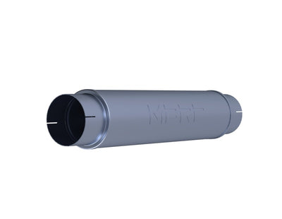 Alt Tag: MBRP Universal Muffler 5in Inlet/Outlet 24in Body T409 SS, performance car parts, high performance auto parts, exhaust systems by DTX Performance