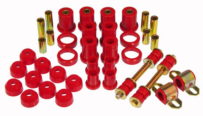 Prothane 84-87 Pontiac Fiero Total Kit - Red, performance car parts by DTX Performance. Includes suspension components for Fiero base, GT, SE, Sport.
