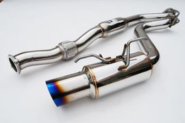 Invidia 08+ WRX Hatch 76mm REGULAR Titanium Tip Cat-back Exhaust for performance upgrades