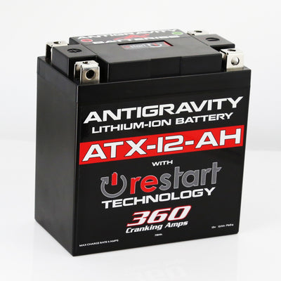 Antigravity YTX12B-BS Lithium Battery w/Re-Start for performance car parts
