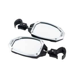 Seizmik 24+ Polaris/Cam-am/Honda/Kaw Photon Sideview Mirror Adj. 1.75-2 in. ROP -Pair, performance car parts, DTX Performance
