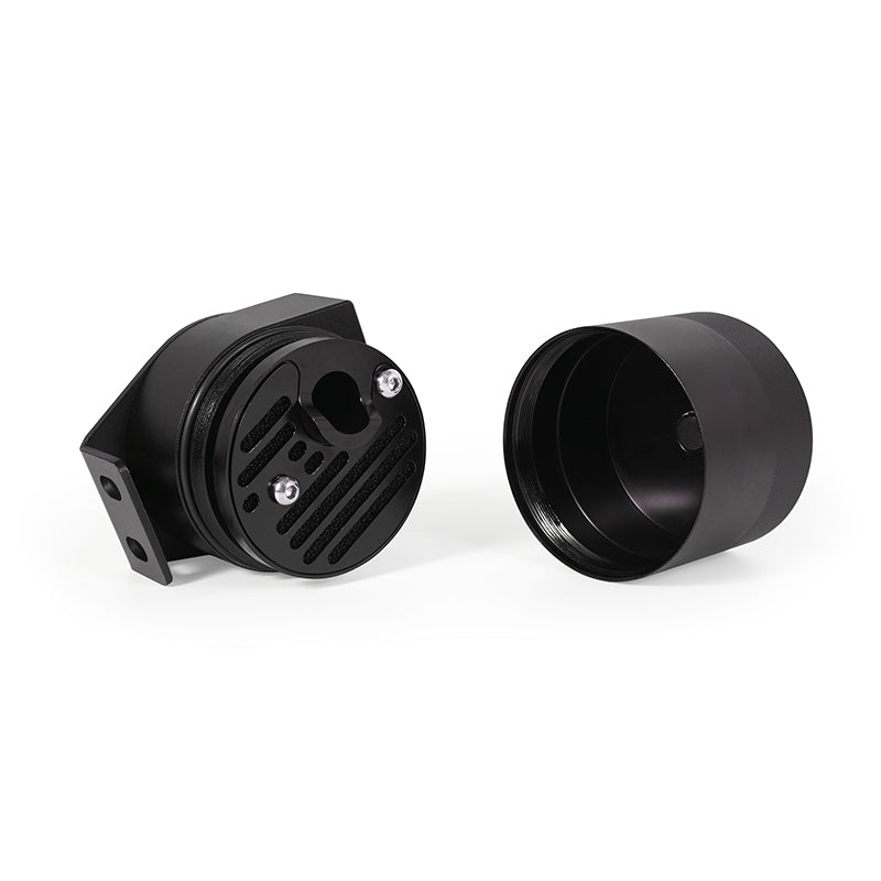 Mishimoto 2008-2010 Powerstroke Baffled Oil Catch Can Kit for high-performance engines in a veteran-owned shop.