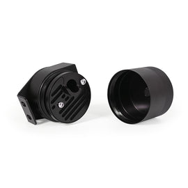 Mishimoto 2008-2010 Powerstroke Baffled Oil Catch Can Kit for high-performance engines in a veteran-owned shop.