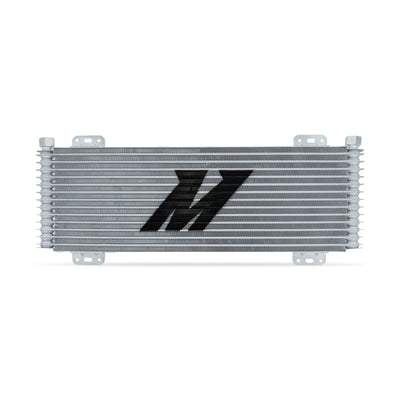 Mishimoto 13-Row Stacked Plate Transmission Cooler - Silver, performance car parts, DTX Performance, tuning upgrades, high performance parts