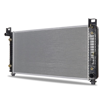 Mishimoto Cadillac Escalade Replacement Radiator 2002-2014 by DTX Performance, perfect for high performance upgrades.