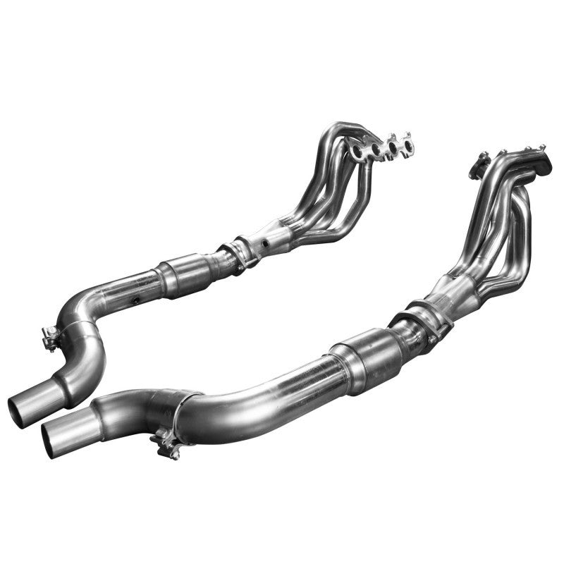 Kooks 15+ Mustang 5.0L 4V 2in x 3in SS Headers w/Catted OEM Connection Pipe - DTX Performance