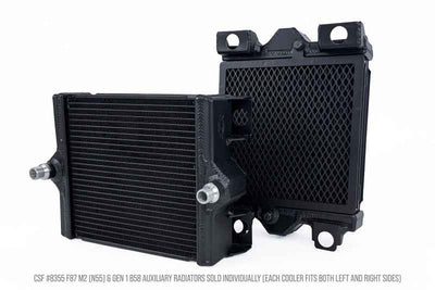 CSF BMW F87 M2 and Gen 1 B58 High Performance Auxiliary Radiator for performance car parts by DTX Performance.