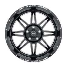 Load image into Gallery viewer, Weld Cheyenne 20x10 / 5x127 / 4.75 BS / 87.1 HB - Gloss Black Milled - Non-BL Wheel