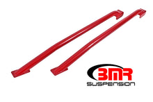 Load image into Gallery viewer, BMR 79-04 Fox Mustang Hardtop Only Weld-On Boxed STD. Subframe Connectors - Red - DTX Performance