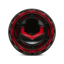 Load image into Gallery viewer, Vossen Billet Modular Cap - Small - Gloss Black w/ Red Insert